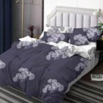 Lenjerie de pat bumbac finet Premium Pucioasa – 6 piese, Model 18438