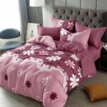 Lenjerie de pat bumbac finet Premium Pucioasa – 6 piese, Model 18450
