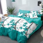 Lenjerie de pat bumbac finet Premium Pucioasa – 6 piese, Model 18455