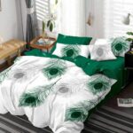 Lenjerie de pat bumbac finet Premium Pucioasa – 6 piese, Model 18462