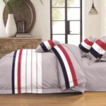 Lenjerie de pat bumbac finet Premium Pucioasa – 6 piese, Model 18501
