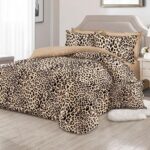 Lenjerie de pat bumbac finet Premium Pucioasa – cu elastic – 6 piese, Model 18434