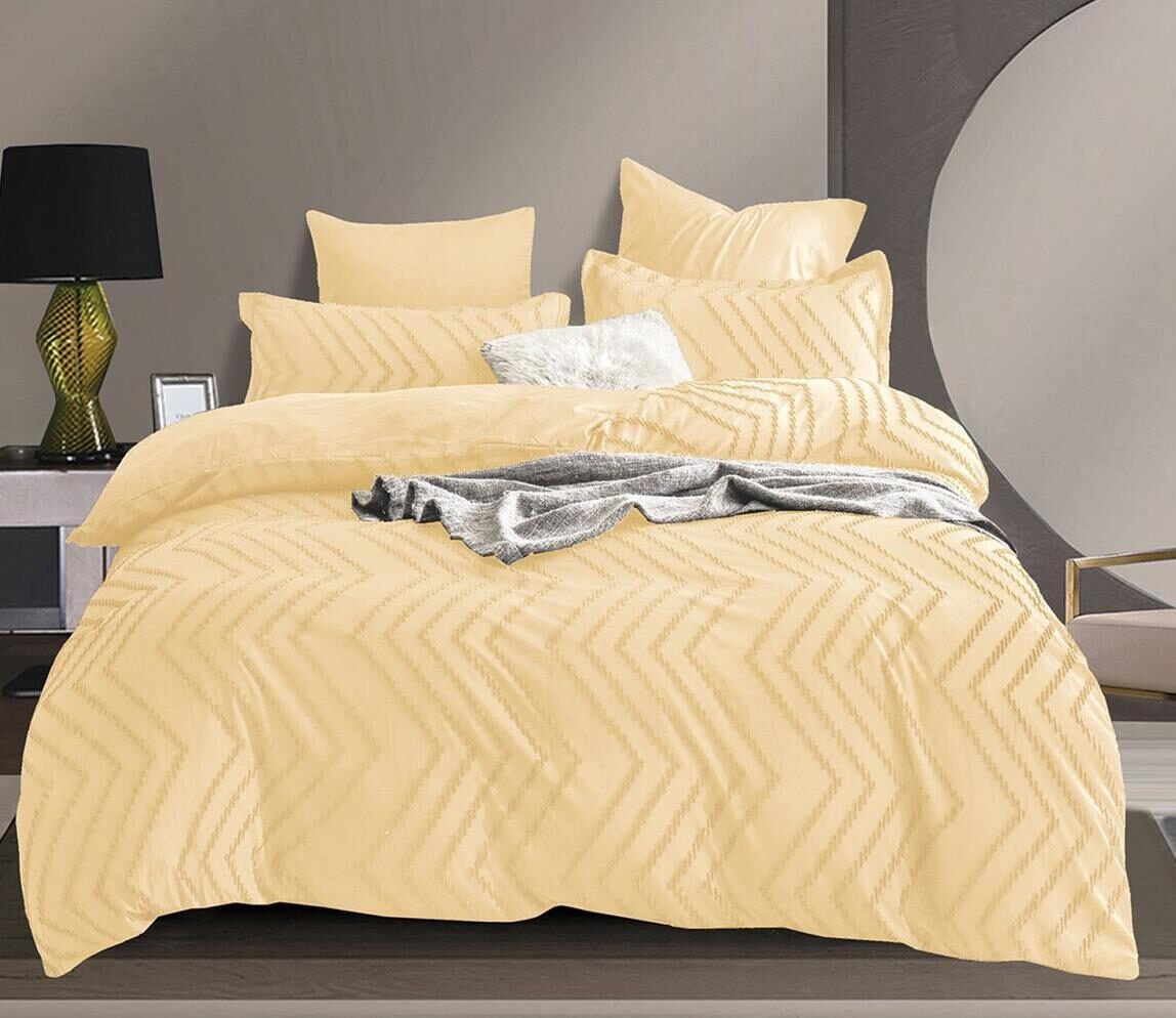 Lenjerie de pat bumbac PREMIUM Velvet Jacquard GROFAT – 6 piese, Model 16215 - imagine 2 Lenjerie de pat bumbac PREMIUM Velvet Jacquard GROFAT – 6 piese, Model 16215 - imagine 2