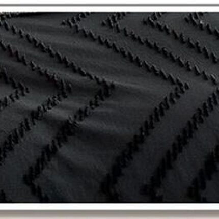 Lenjerie de pat bumbac PREMIUM Velvet Jacquard GROFAT – 6 piese, Model 16218