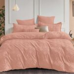 Lenjerie de pat bumbac PREMIUM Velvet Jacquard GROFAT – 6 piese, Model 16221 - imagine 2