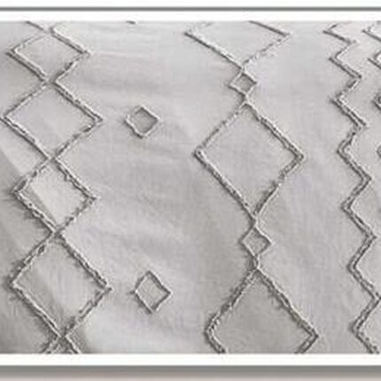 Lenjerie de pat bumbac PREMIUM Velvet Jacquard GROFAT – 6 piese, Model 16222