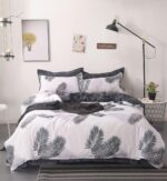 Lenjerie de pat bumbac satinat – 4 piese, Model 14594 - imagine 2