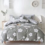 Lenjerie de pat bumbac satinat – 4 piese, Model 15747 - imagine 2