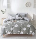 Lenjerie de pat bumbac satinat – 4 piese, Model 15747 - imagine 2