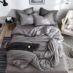 Lenjerie de pat bumbac satinat – 4 piese, Model 16367 - imagine 2