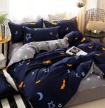 Lenjerie de pat bumbac satinat – 4 piese, Model 16371 - imagine 2