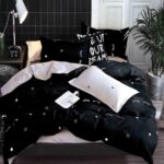 Lenjerie de pat bumbac satinat – 4 piese, Model 16636 - imagine 2