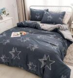 Lenjerie de pat bumbac satinat – 4 piese, Model 16643 - imagine 2
