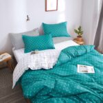 Lenjerie de pat bumbac satinat – 4 piese, Model 17561 - imagine 2