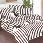 Lenjerie de pat bumbac satinat – 4 piese, Model 714