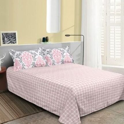 Lenjerie de pat bumbac satinat – 4 piese, Model 8458