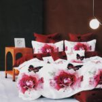 Lenjerie de pat bumbac satinat – 6 piese, Model 11832