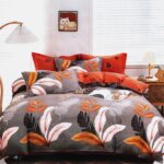 Lenjerie de pat bumbac satinat – 6 piese, Model 11833