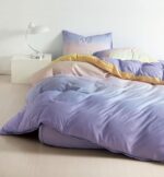Lenjerie de pat bumbac satinat – Deluxue – 4 piese, Model 16619 - imagine 2