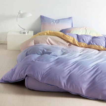Lenjerie de pat bumbac satinat – Deluxue – 4 piese, Model 16619 - imagine 2