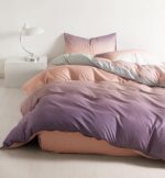 Lenjerie de pat bumbac satinat – Deluxue – 4 piese, Model 16620 - imagine 2