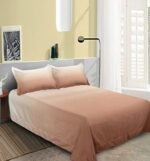 Lenjerie de pat bumbac satinat – Deluxue – 4 piese, Model 16622