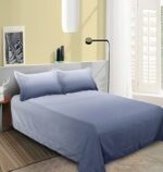 Lenjerie de pat bumbac satinat – Deluxue – 4 piese, Model 16624