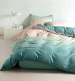 Lenjerie de pat bumbac satinat – Deluxue – 4 piese, Model 16627 - imagine 2