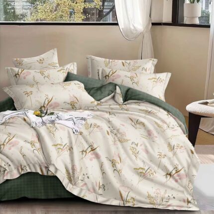 Lenjerie de pat bumbac satinat – gama Luxury – 4 piese, Model 16705