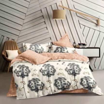Lenjerie de pat bumbac satinat – gama Luxury – 4 piese, Model 16710