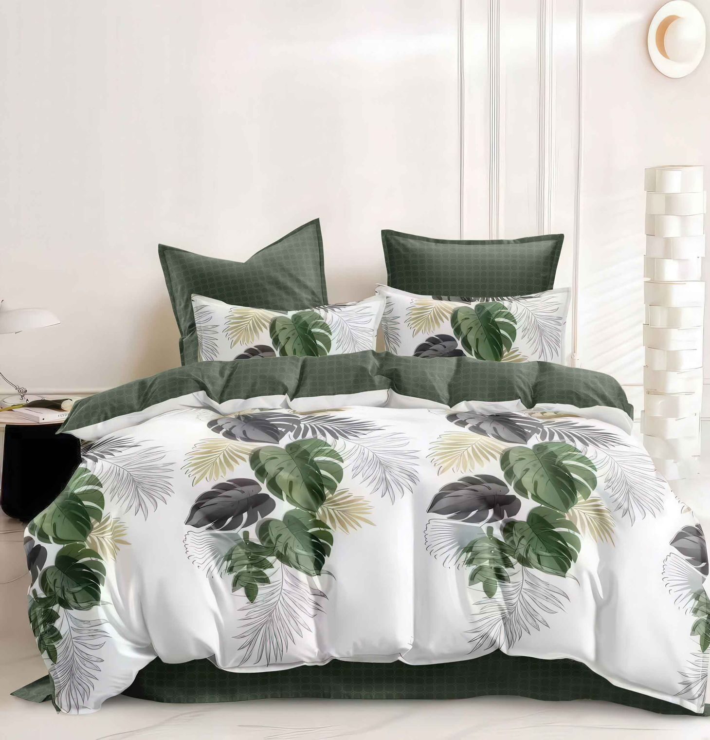 Lenjerie de pat bumbac satinat – gama Luxury – 4 piese, Model 16711 Lenjerie de pat bumbac satinat – gama Luxury – 4 piese, Model 16711