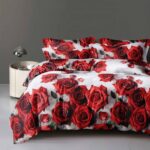Lenjerie de pat bumbac satinat – gama Luxury – 4 piese, Model 16784