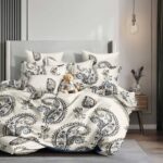 Lenjerie de pat bumbac satinat – gama Luxury – 4 piese, Model 16788