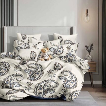Lenjerie de pat bumbac satinat – gama Luxury – 4 piese, Model 16788