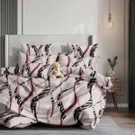 Lenjerie de pat bumbac satinat – gama Luxury – 4 piese, Model 16789