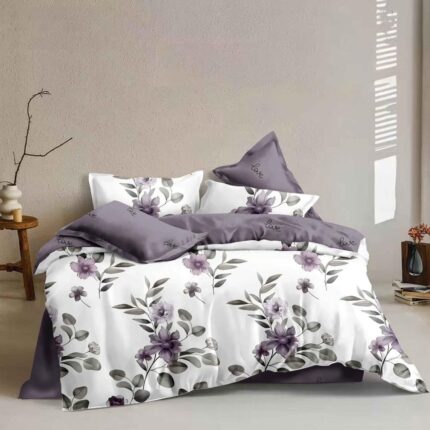 Lenjerie de pat bumbac satinat – gama Luxury – 4 piese, Model 16791