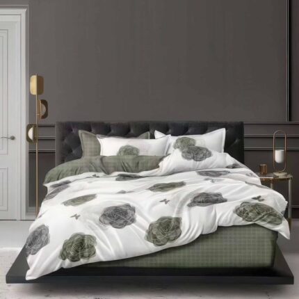 Lenjerie de pat bumbac satinat – gama Luxury – 4 piese, Model 16792