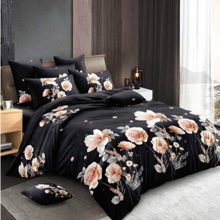 Lenjerie de pat bumbac satinat – gama Luxury – 4 piese, Model 16793