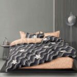 Lenjerie de pat bumbac satinat – gama Luxury – 4 piese, Model 16794
