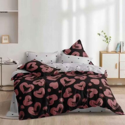 Lenjerie de pat bumbac satinat – gama Luxury – 4 piese, Model 16795