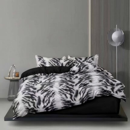 Lenjerie de pat bumbac satinat – gama Luxury – 4 piese, Model 18515