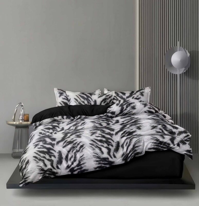 Lenjerie de pat bumbac satinat – gama Luxury – 4 piese, Model 18515