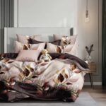 Lenjerie de pat bumbac satinat – gama Luxury – 4 piese, Model 18516