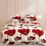 Lenjerie de pat bumbac satinat – gama Luxury – 4 piese, Model 18517