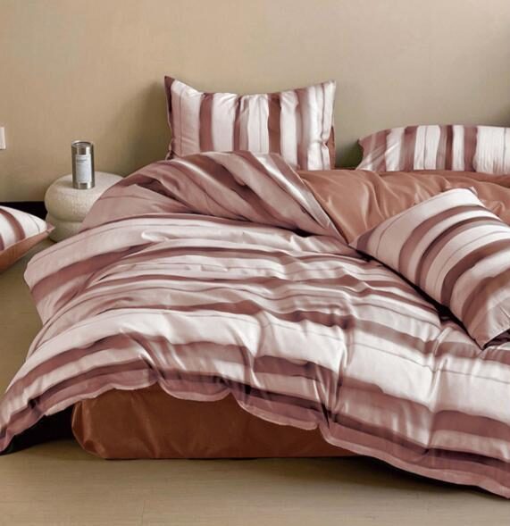 Lenjerie de pat bumbac satinat – gama Luxury – 4 piese, Model 18518