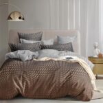 Lenjerie de pat bumbac satinat – gama Luxury – 4 piese, Model 18519