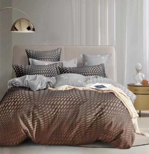 Lenjerie de pat bumbac satinat – gama Luxury – 4 piese, Model 18519