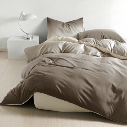 Lenjerie de pat bumbac satinat – gama Luxury – 4 piese, Model 18521