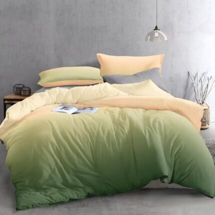 Lenjerie de pat bumbac satinat – gama Luxury – cu elastic – 4 piese, Model 17185
