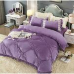 Lenjerie de pat catifea – 4 piese, Model 5650 - imagine 2
